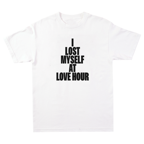 LOST TEE IN WHITE