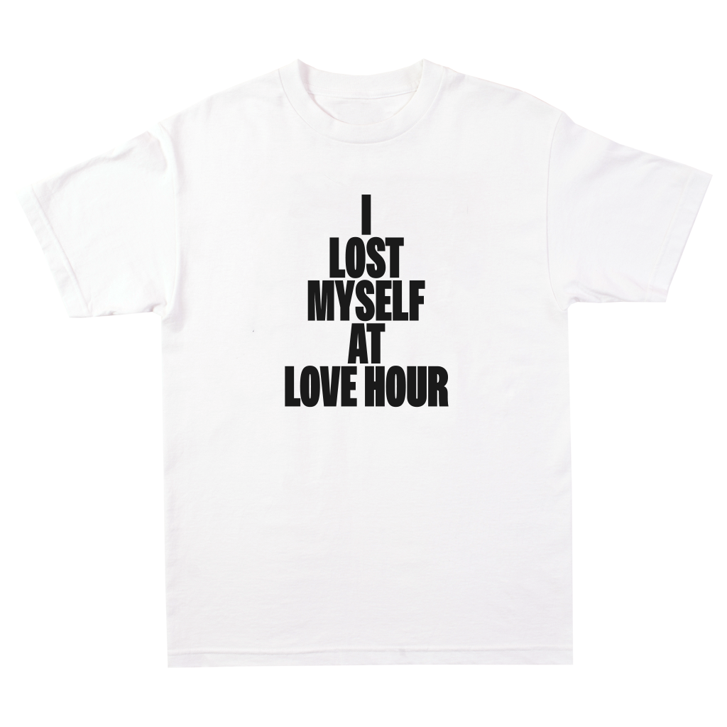 LOST TEE IN WHITE
