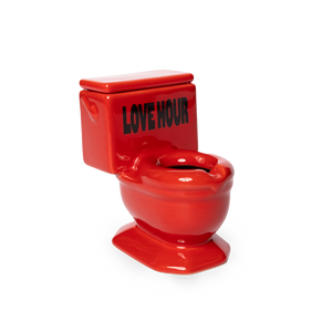 PLEASURES x LOVE HOUR Ceramic Toilet Ashtray