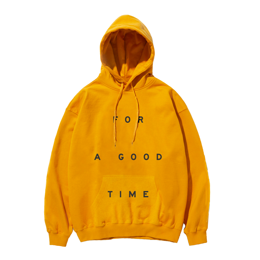 GOOD TIME Gold Hoodie