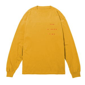 GOOD TIME Gold Long Sleeve