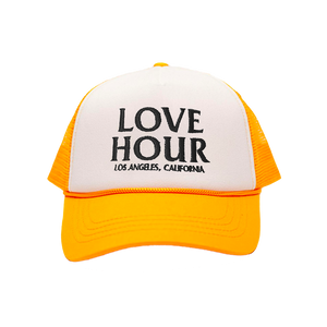 Logo Embroidered Mesh Trucker Hat