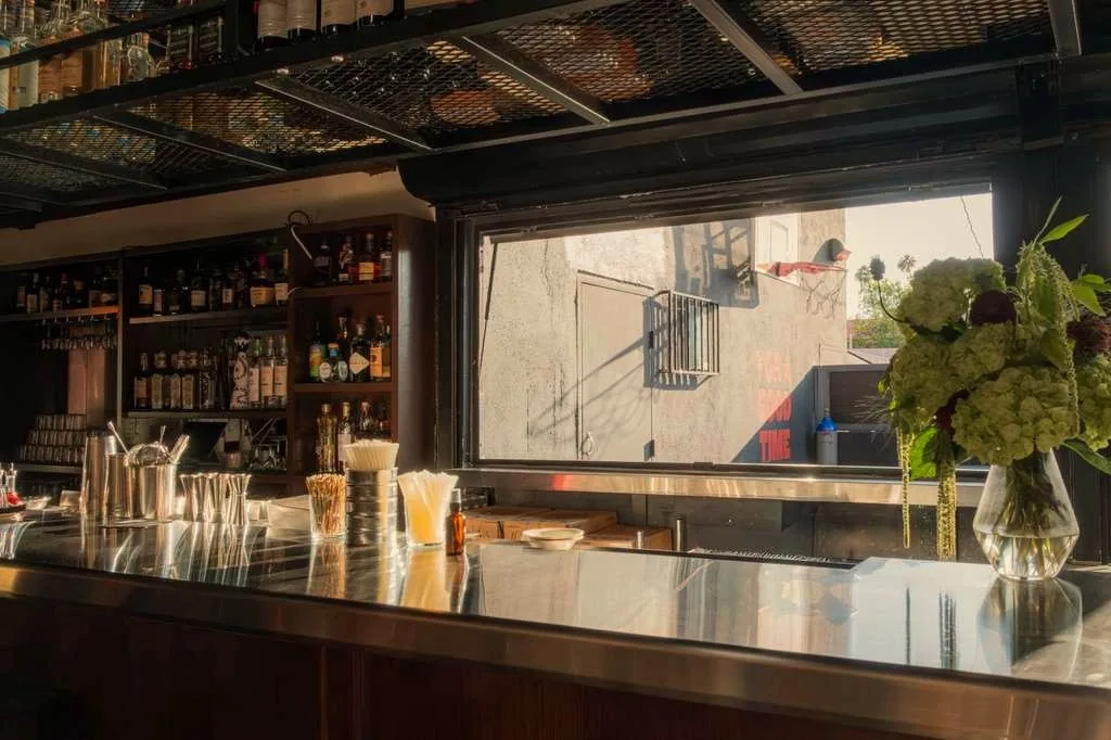 The steel-top bar at Love Hour