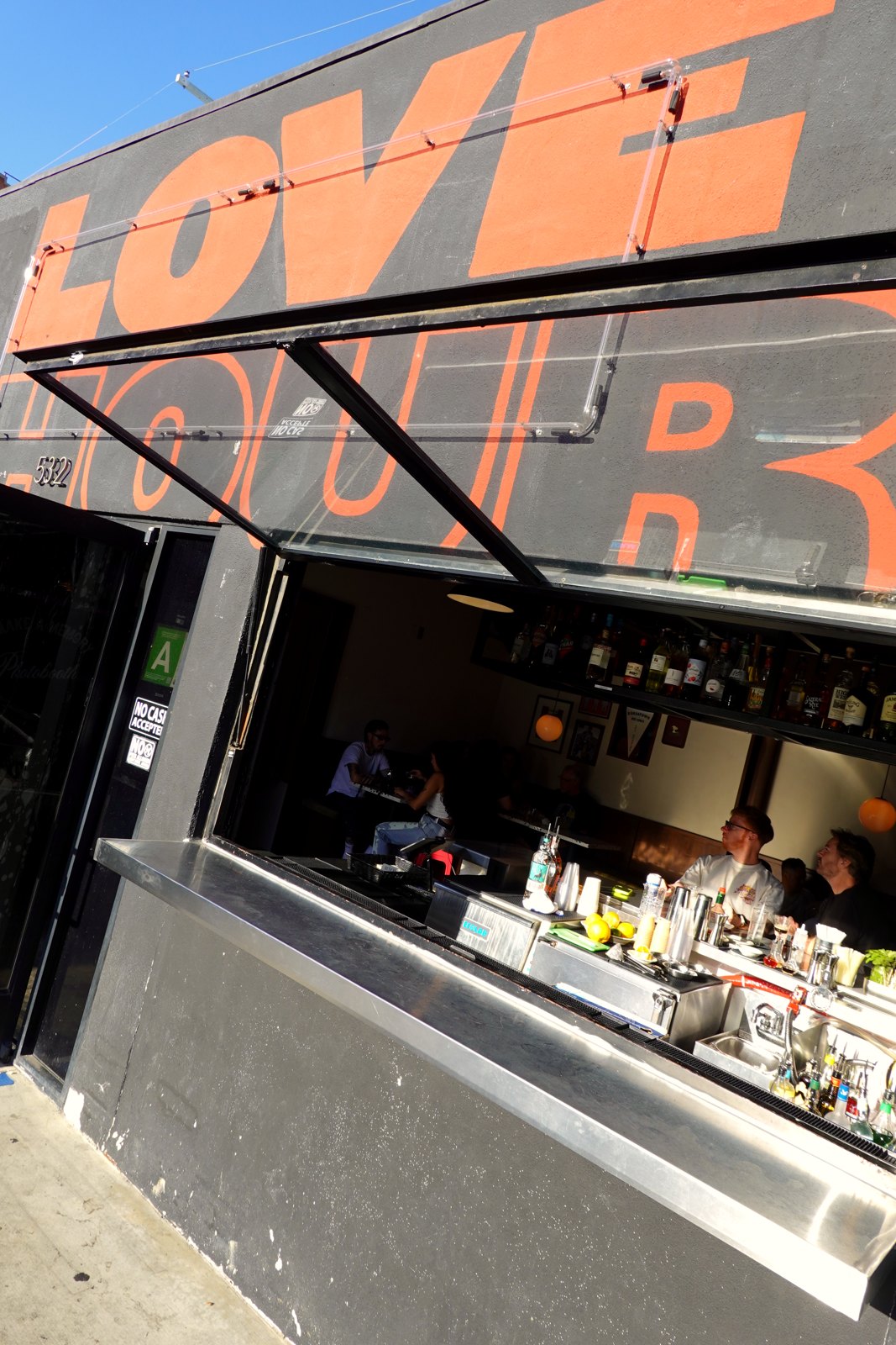 The Love Hour storefront on Western Ave